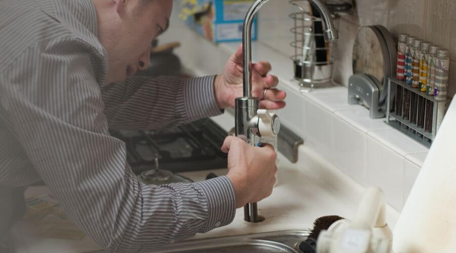Professional bathroom faucet installation in Brook, IN